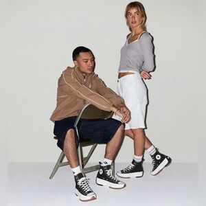 Converse Unisex Run Star Hike Platform Canvas